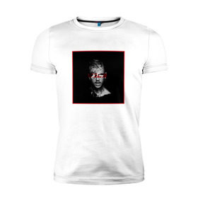 Мужская футболка премиум с принтом Lil Peep в Белгороде, 92% хлопок, 8% лайкра | приталенный силуэт, круглый вырез ворота, длина до линии бедра, короткий рукав | lil peep
lil
peep