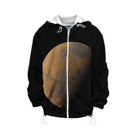 Детская куртка 3D с принтом Марс в Белгороде, 100% полиэстер | застежка — молния, подол и капюшон оформлены резинкой с фиксаторами, по бокам — два кармана без застежек, один потайной карман на груди, плотность верхнего слоя — 90 г/м2; плотность флисового подклада — 260 г/м2 | Тематика изображения на принте: elon musk | space x | spacex | будущее | вселенная | вулкан | долина | илон маск | космические | космос | красная планета | кратер | маринер | марсиане | марсианин | небес | новый дом | путешествия | роскосмос