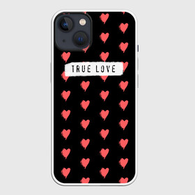 Чехол для iPhone 13 с принтом True Love в Белгороде,  |  | 14 февраля | love | valentine | день святого валентина | любовь | сердечки