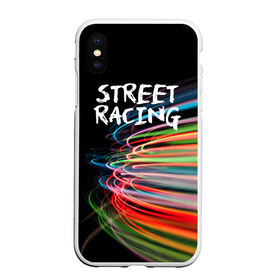 Чехол для iPhone XS Max матовый с принтом Street racing в Белгороде, Силикон | Область печати: задняя сторона чехла, без боковых панелей | автомобили | гонки | стритрейсер | стритрейсинг