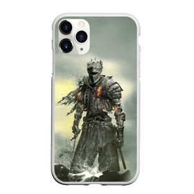 Чехол для iPhone 11 Pro матовый с принтом Dark Souls в Белгороде, Силикон |  | Тематика изображения на принте: dark | souls | дракон | души | игра | лордран | темные