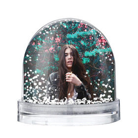 Снежный шар с принтом Dua Lipa в Белгороде, Пластик | Изображение внутри шара печатается на глянцевой фотобумаге с двух сторон | dua lipa | дуа липа