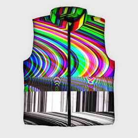 Мужской жилет утепленный 3D с принтом Psyhodelic style в Белгороде,  |  | abstraction | color | optical | pattern | tie dye | абстракция | краска | краски | линии | оптический | паттерн | полосы | психоделика | узор