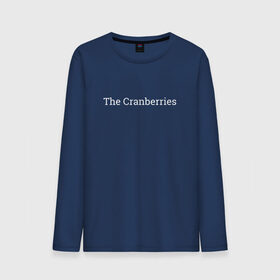 Мужской лонгслив хлопок с принтом The Cranberries в Белгороде, 100% хлопок |  | dolores oriordan | the cranberries