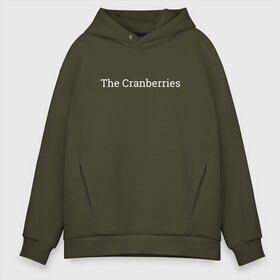 Мужское худи Oversize хлопок с принтом The Cranberries в Белгороде, френч-терри — 70% хлопок, 30% полиэстер. Мягкий теплый начес внутри —100% хлопок | боковые карманы, эластичные манжеты и нижняя кромка, капюшон на магнитной кнопке | dolores oriordan | the cranberries