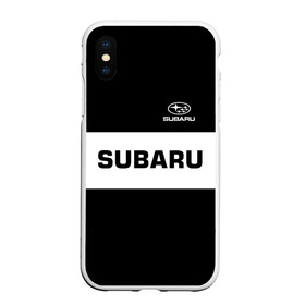 Чехол для iPhone XS Max матовый с принтом SUBARU SPORT в Белгороде, Силикон | Область печати: задняя сторона чехла, без боковых панелей | subaru | автомобильные | машины | субару