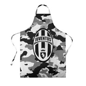 Фартук 3D с принтом FC Juventus Camouflage в Белгороде, 100% полиэстер | общий размер — 65 х 85 см, ширина нагрудника — 26 см, горловина — 53 см, длина завязок — 54 см, общий обхват в поясе — 173 см. Принт на завязках и на горловине наносится с двух сторон, на основной части фартука — только с внешней стороны | football | italia | juve | juventus | logo | sport | арт | италия | лига | лого | спорт | текстура | фк | футбол | футбольный клуб | эмблема | ювентус