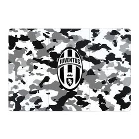 Магнитный плакат 3Х2 с принтом FC Juventus Camouflage в Белгороде, Полимерный материал с магнитным слоем | 6 деталей размером 9*9 см | football | italia | juve | juventus | logo | sport | арт | италия | лига | лого | спорт | текстура | фк | футбол | футбольный клуб | эмблема | ювентус