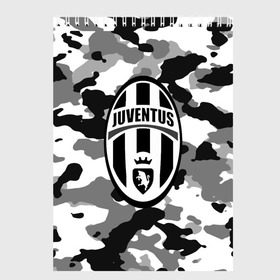 Скетчбук с принтом FC Juventus Camouflage в Белгороде, 100% бумага
 | 48 листов, плотность листов — 100 г/м2, плотность картонной обложки — 250 г/м2. Листы скреплены сверху удобной пружинной спиралью | football | italia | juve | juventus | logo | sport | арт | италия | лига | лого | спорт | текстура | фк | футбол | футбольный клуб | эмблема | ювентус