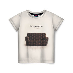 Детская футболка 3D с принтом The Cranberries в Белгороде, 100% гипоаллергенный полиэфир | прямой крой, круглый вырез горловины, длина до линии бедер, чуть спущенное плечо, ткань немного тянется | Тематика изображения на принте: cranberries | долорес о риордан | крэнберрис