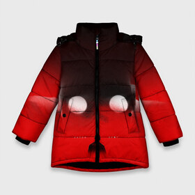 Зимняя куртка для девочек 3D с принтом Хаски Крот в Белгороде, ткань верха — 100% полиэстер; подклад — 100% полиэстер, утеплитель — 100% полиэстер. | длина ниже бедра, удлиненная спинка, воротник стойка и отстегивающийся капюшон. Есть боковые карманы с листочкой на кнопках, утяжки по низу изделия и внутренний карман на молнии. 

Предусмотрены светоотражающий принт на спинке, радужный светоотражающий элемент на пуллере молнии и на резинке для утяжки. | Тематика изображения на принте: rap | дмитрий кузнецов | рэп | рэпер | хаски