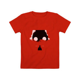 Детская футболка хлопок с принтом Крот в Белгороде, 100% хлопок | круглый вырез горловины, полуприлегающий силуэт, длина до линии бедер | rap | дмитрий кузнецов | рэп | рэпер | хаски