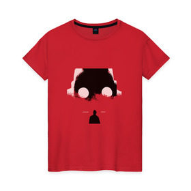 Женская футболка хлопок с принтом Крот в Белгороде, 100% хлопок | прямой крой, круглый вырез горловины, длина до линии бедер, слегка спущенное плечо | rap | дмитрий кузнецов | рэп | рэпер | хаски
