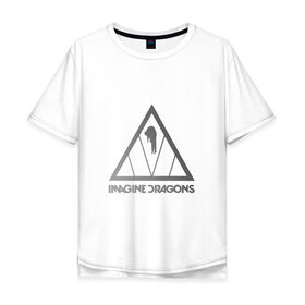 Мужская футболка хлопок Oversize с принтом Imagine Dragons в Белгороде, 100% хлопок | свободный крой, круглый ворот, “спинка” длиннее передней части | dragons | imagine | альтернативный | американская | арена | бэн макки | группа | драгонс | дэн платцман | дэн рейнольдс | имеджин | инди | индирок | поп | рок | уэйн сермон | электроник