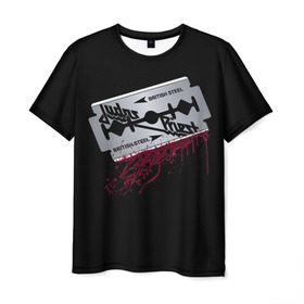 Мужская футболка 3D с принтом Judas Priest в Белгороде, 100% полиэфир | прямой крой, круглый вырез горловины, длина до линии бедер | group | hard | havy | judas | metal | priest | rock | speed | группа | джудас | метал | музыка | о.м.с.к. | прайст | рок | тяжелый | хард | хэви