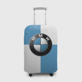 Чехол для чемодана 3D с принтом BMW в Белгороде, 86% полиэфир, 14% спандекс | двустороннее нанесение принта, прорези для ручек и колес | auto | bmw | авто | автомобиль | бмв | бэха | машина