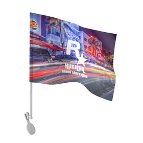 Флаг для автомобиля с принтом Никита в стиле GTA в Белгороде, 100% полиэстер | Размер: 30*21 см | game | grand theft auto v | gta 5 | gta online | gta v | город | игры | имена | никита