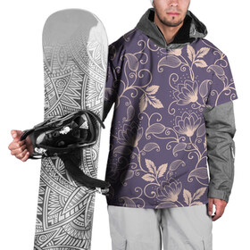 Накидка на куртку 3D с принтом Естественный стиль в Белгороде, 100% полиэстер |  | Тематика изображения на принте: абстракция | нежность | романтика | цветы