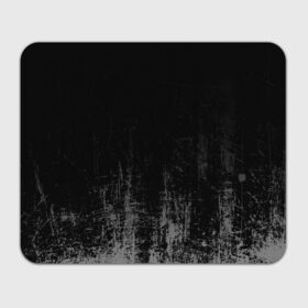 Коврик прямоугольный с принтом Black Grunge в Белгороде, натуральный каучук | размер 230 х 185 мм; запечатка лицевой стороны | Тематика изображения на принте: grunge | абстракция | гранж | черный