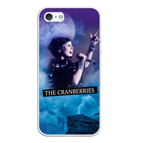 Чехол для iPhone 5/5S матовый с принтом The Cranberries в Белгороде, Силикон | Область печати: задняя сторона чехла, без боковых панелей | Тематика изображения на принте: cranberries | долорес о риордан | крэнберрис