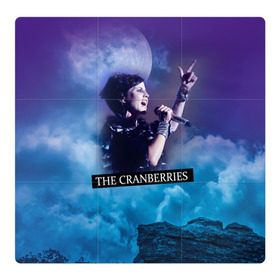 Магнитный плакат 3Х3 с принтом The Cranberries в Белгороде, Полимерный материал с магнитным слоем | 9 деталей размером 9*9 см | Тематика изображения на принте: cranberries | долорес о риордан | крэнберрис