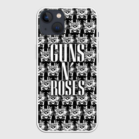 Чехол для iPhone 13 с принтом Guns n roses в Белгороде,  |  | guns n roses | gunsnroses | ганз н роус | ганзес роус | ганзесроус | ганзнроус | дафф маккаган | диззи рид | мелисса риз | ричард фортус | рок | слэш | франк феррер | эксл роуз