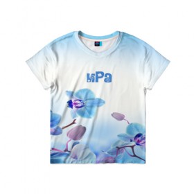 Детская футболка 3D с принтом Ира в Белгороде, 100% гипоаллергенный полиэфир | прямой крой, круглый вырез горловины, длина до линии бедер, чуть спущенное плечо, ткань немного тянется | flower | name | spring | букет | весна | имена | имя | ира | природа | узор | цветочный | цветы