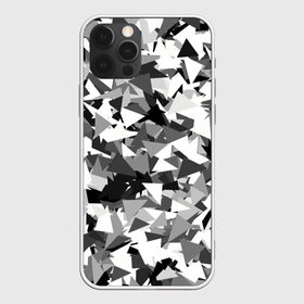 Чехол для iPhone 12 Pro Max с принтом Городской серый камуфляж в Белгороде, Силикон |  | армия | геометрический | геометрия | маскировка | милитари | паттерн | текстура | треугольники | чернобелый