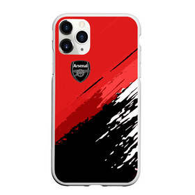 Чехол для iPhone 11 Pro матовый с принтом Arsenal 2018 Original в Белгороде, Силикон |  | Тематика изображения на принте: football | soccer | арсенал