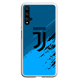 Чехол для Honor 20 с принтом FC Juventus abstract style в Белгороде, Силикон | Область печати: задняя сторона чехла, без боковых панелей | football | soccer | ювентус