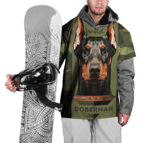 Накидка на куртку 3D с принтом Дикий доберман в Белгороде, 100% полиэстер |  | 23 | wild | армия | безумный | бешеный | военная | военный | война | день | дикий | доберман | животное | защитника | злость | камуфляж | крутая | милитари | оружие | отечества | ошейник | патриот | рисунок