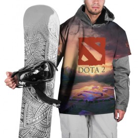 Накидка на куртку 3D с принтом Dota 2 в Белгороде, 100% полиэстер |  | counter strike | dota | dota 2 | game | logo