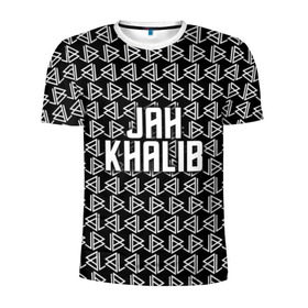 Мужская футболка 3D спортивная с принтом Jah Khalib в Белгороде, 100% полиэстер с улучшенными характеристиками | приталенный силуэт, круглая горловина, широкие плечи, сужается к линии бедра | jah khalib | jahkhalib | snd | znnkn | бахтияр мамедов | битмейкер | джа калиб | джакалиб | джах халиб | если че | жах халиб | певец | продюсер | реп | репер | рэп | рэпер | хип хоп | хипхоп | я баха