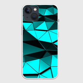 Чехол для iPhone 13 с принтом Metalic collection в Белгороде,  |  | abstraction | geometry | polygon | абстракция | геометрия | грань | краски | кубик | кубики | линии | мозаика | полигон | разноцветные | ребро | текстура | тени | узор