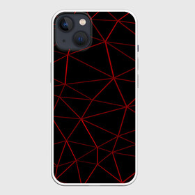 Чехол для iPhone 13 с принтом Сетка в Белгороде,  |  | abstraction | geometry | polygon | абстракция | геометрия | грань | краски | кубик | кубики | линии | мозаика | полигон | разноцветные | ребро | текстура | тени | узор