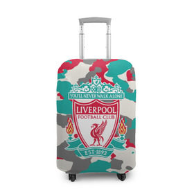 Чехол для чемодана 3D с принтом FC Liverpool в Белгороде, 86% полиэфир, 14% спандекс | двустороннее нанесение принта, прорези для ручек и колес | england | football | liverpool fc | logo | sport | англия | арт | камуфляж | ливерпуль | лига | лого | милитари | спорт | текстура | фк | футбол | футбольный клуб | эмблема