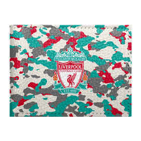 Обложка для студенческого билета с принтом FC Liverpool в Белгороде, натуральная кожа | Размер: 11*8 см; Печать на всей внешней стороне | Тематика изображения на принте: england | football | liverpool fc | logo | sport | англия | арт | камуфляж | ливерпуль | лига | лого | милитари | спорт | текстура | фк | футбол | футбольный клуб | эмблема