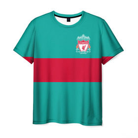 Мужская футболка 3D с принтом FC Liverpool в Белгороде, 100% полиэфир | прямой крой, круглый вырез горловины, длина до линии бедер | england | football | liverpool fc | logo | sport | англия | арт | ливерпуль | лига | лого | спорт | текстура | фк | футбол | футбольный клуб | эмблема