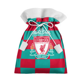 Подарочный 3D мешок с принтом ФК Ливерпуль в Белгороде, 100% полиэстер | Размер: 29*39 см | england | fc | англия | ливерпуль | фк