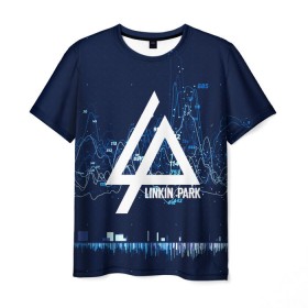 Мужская футболка 3D с принтом Linkin Park music collection в Белгороде, 100% полиэфир | прямой крой, круглый вырез горловины, длина до линии бедер | linkin park | logo | music | pop | rock | usa | альтернатива | америка | металл | музыка | музыкальный | поп | рок | честер беннингтон