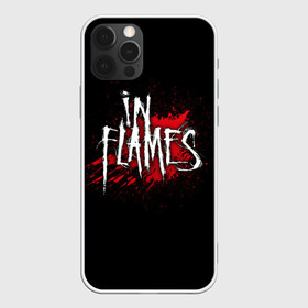 Чехол для iPhone 12 Pro Max с принтом In Flames в Белгороде, Силикон |  | band | blood | in flames | metal | music | rock | атрибутика | группа | кровь | метал | музыка | рок