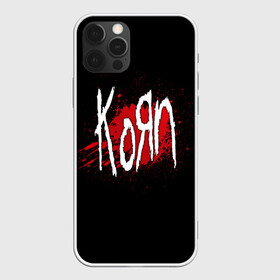 Чехол для iPhone 12 Pro Max с принтом Korn в Белгороде, Силикон |  | Тематика изображения на принте: band | blood | korn | metal | music | rock | атрибутика | группа | кровь | метал | музыка | рок