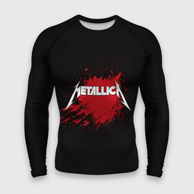 Мужской рашгард 3D с принтом Metallica в Белгороде,  |  | band | blood | metal | metallica | music | rock | атрибутика | группа | кровь | метал | музыка | рок