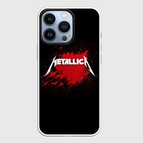 Чехол для iPhone 13 Pro с принтом Metallica в Белгороде,  |  | band | blood | metal | metallica | music | rock | атрибутика | группа | кровь | метал | музыка | рок