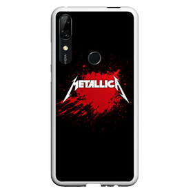 Чехол для Honor P Smart Z с принтом Metallica в Белгороде, Силикон | Область печати: задняя сторона чехла, без боковых панелей | band | blood | metal | metallica | music | rock | атрибутика | группа | кровь | метал | музыка | рок