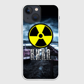 Чехол для iPhone 13 mini с принтом S.T.A.L.K.E.R.   Н.И.К.А. в Белгороде,  |  | stalker | буквы | вера | вероника | верочка | волки | грузовик | знак | игра | имя | ммо | мрак | надпись | ника | опасность | припять | птицы | радиация | рпг | сталкер | чернобыль | шутер