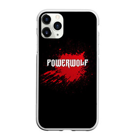 Чехол для iPhone 11 Pro Max матовый с принтом Powerwolf в Белгороде, Силикон |  | band | blood | metal | music | powerwolf | rock | атрибутика | группа | кровь | метал | музыка | рок