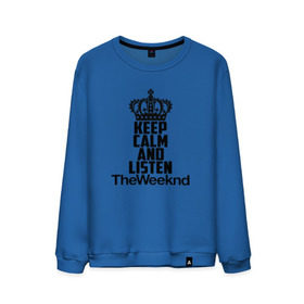 Мужской свитшот хлопок с принтом Keep calm and listen The Weeknd в Белгороде, 100% хлопок |  | pbrb | pop | rb | the weeknd | trilogy | weeknd | xo | викенд | викнд | икс | иксо | макконен | музыкант | о | рнб | тесфайе | уикенд | уикнд | х | хип хоп | хипхоп | хо | эйбел | эр эн би