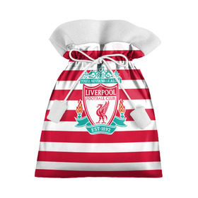Подарочный 3D мешок с принтом FC Liverpool в Белгороде, 100% полиэстер | Размер: 29*39 см | Тематика изображения на принте: england | football | liverpool fc | англия | ливерпуль | лого | фк | футбол | футбольный клуб