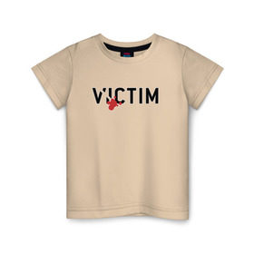 Детская футболка хлопок с принтом GTA SA - Victim в Белгороде, 100% хлопок | круглый вырез горловины, полуприлегающий силуэт, длина до линии бедер | carl johnson | grand theft auto | gta | los santos | sa | san andreas | гта
